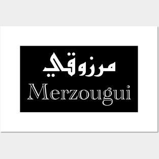 Merzougui Arabic script Posters and Art